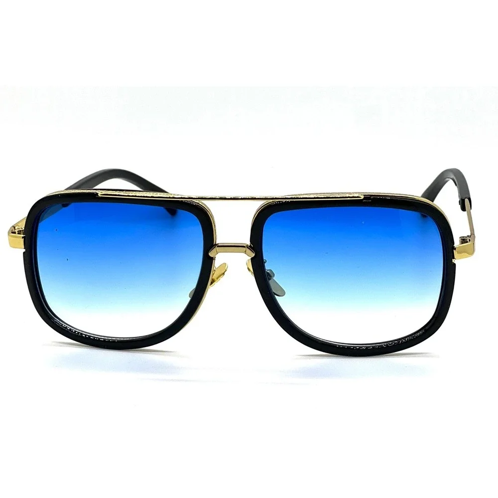 Rectangular Sunglasses Retro Classic Driving Outdoor Style Trendy Demi Pilot New